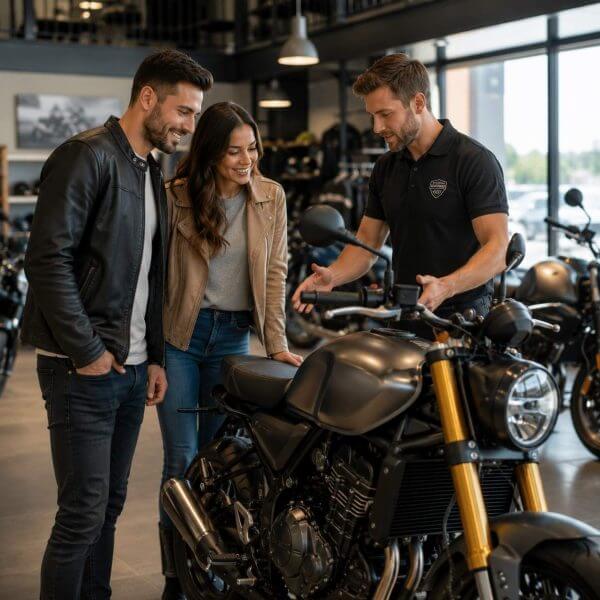 Motorcycle insurance consultation in Spring, TX